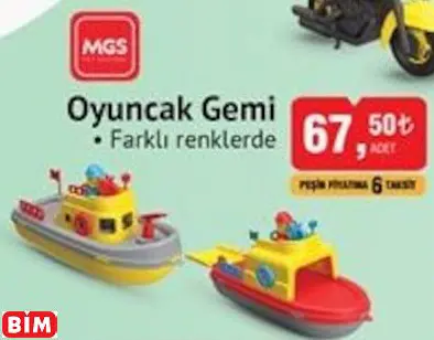 MGS OYUNCAK GEMİ